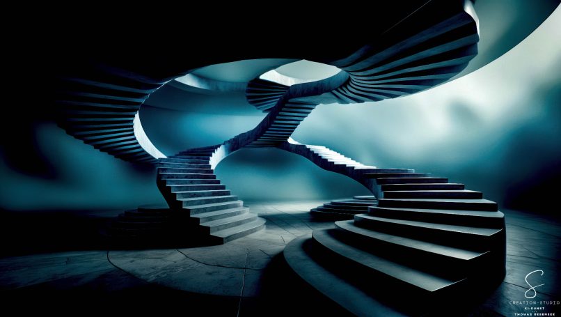 Schwindende Treppen